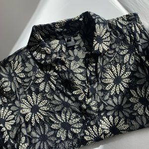 Marc By Marc Jacobs Daisy Lace Sheer Top Sz. 0